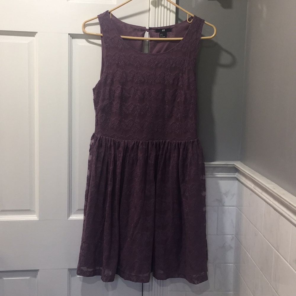///SOLD///// Purple Lacey summer dress